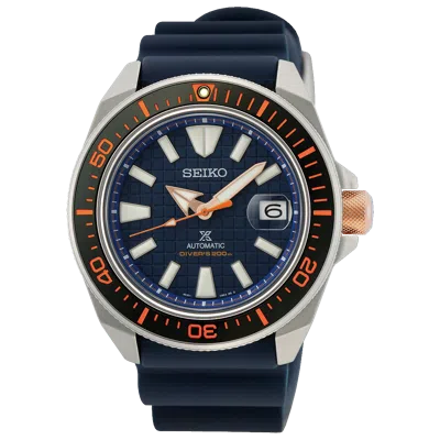 Pre-owned Seiko Prospex Save The Ocean Samurai King Srph43k1