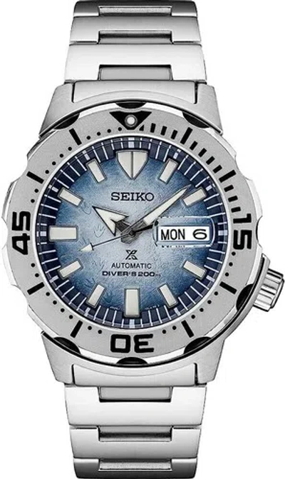 Pre-owned Seiko Prospex Save The Ocean Special Edition Antarctica Men's Watch Srpg57