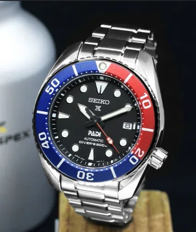 Pre-owned Seiko Prospex Sbdc121 / Spb181j1 Diver Scuba Padi Limited Automatic Watch Us4