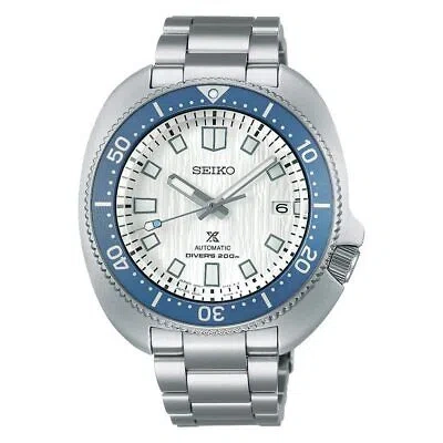 Pre-owned Seiko Prospex Sbdc169 Save The Ocean Mechanical Automatic Men's Watch 24 Jewels
