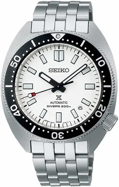 Pre-owned Seiko Prospex Sbdc171 Diver Scuba White Dial Mechanical Automatic Watch Men Japa