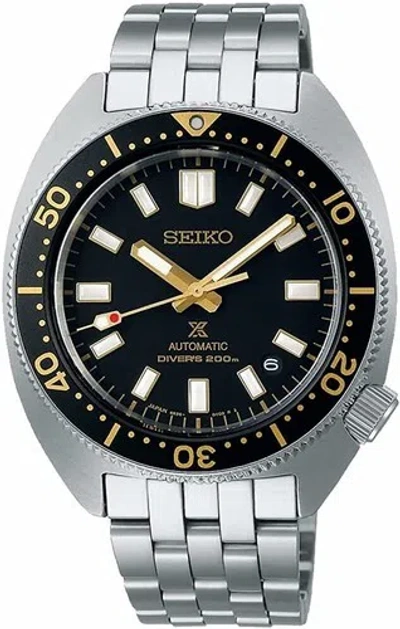Pre-owned Seiko Prospex Sbdc173 Diver Scuba Black Gold Dial Mechanical Automatic Watch Men