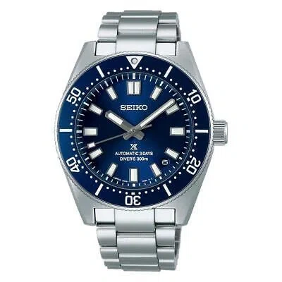 Pre-owned Seiko Prospex Sbdc195 Navy Mechanical Automatic Men's Watch In Box