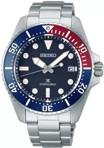 Pre-owned Seiko Prospex Sbdj061 / Sne595 Solar Diver 200m Men's Watch Us4