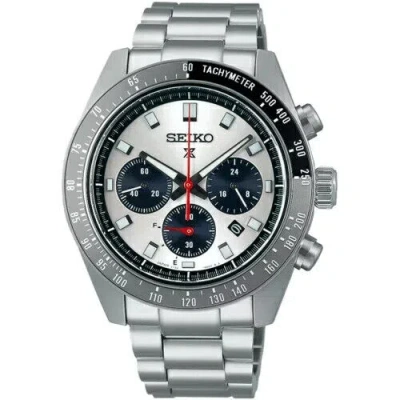 Pre-owned Seiko Prospex Sbdl095 Speedtimer Silver Dial Solar Chronograph Men Watch J .jp