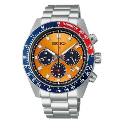 Pre-owned Seiko Prospex Sbdl117 Speedtimer Solar Chronograph Large Men's Watch Japan F/s
