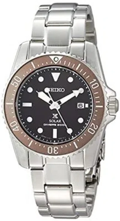 Pre-owned Seiko Prospex Sbdn071 Diver Scuba 200m Solar Stainless Steel Sapphire Men Watch