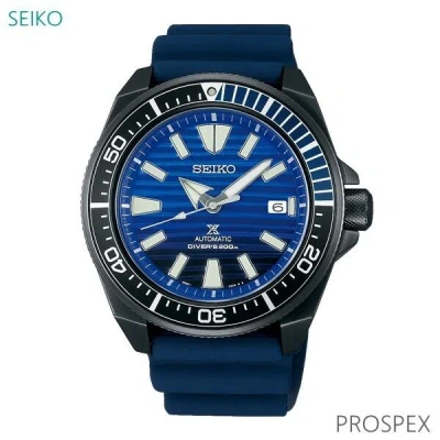Pre-owned Seiko Prospex Sbdy025 Samurai Blue Save The Ocean Special Edition Automatic