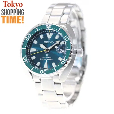 Pre-owned Seiko Prospex Sbdy083 Mini Turtle Diver Mechanical Stainless Steel Men`s Watch