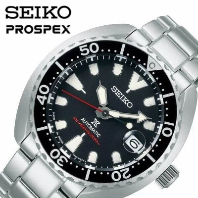 Pre-owned Seiko Prospex Sbdy085 Black Mini Turtle Automatic Men's Watch In Box