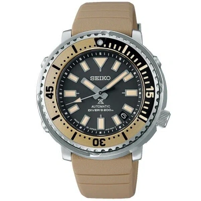 Pre-owned Seiko Prospex Sbdy089 Diver Scuba Mechanical Automatic Men's Watch Beige Gift