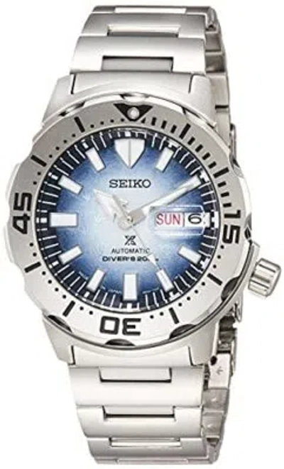 Pre-owned Seiko Prospex Sbdy105 Save The Ocean Monster Limited Automatic Diver Men's Watch