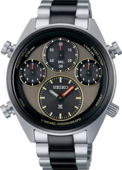 Pre-owned Seiko Prospex Sber005 Speedtimer Solar Chronograph Men Watch Limited Edition