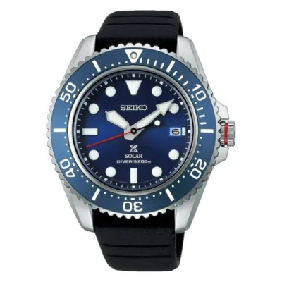 Pre-owned Seiko Prospex Sea Sne593p1 Solar Divers 200m Blue Dial Men Watch Sne593
