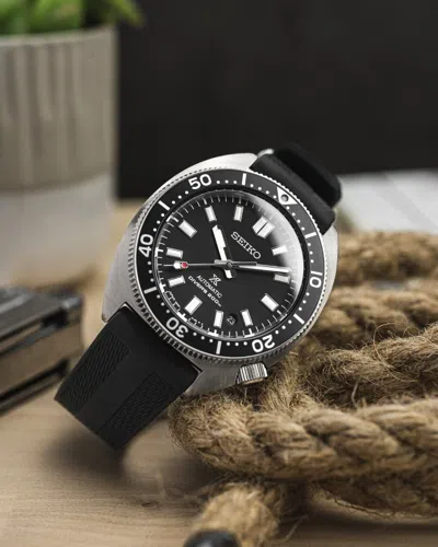 Pre-owned Seiko Prospex Sea Spb317j1 Automatic Black Analog Sapphire Men Diver Sport Watch