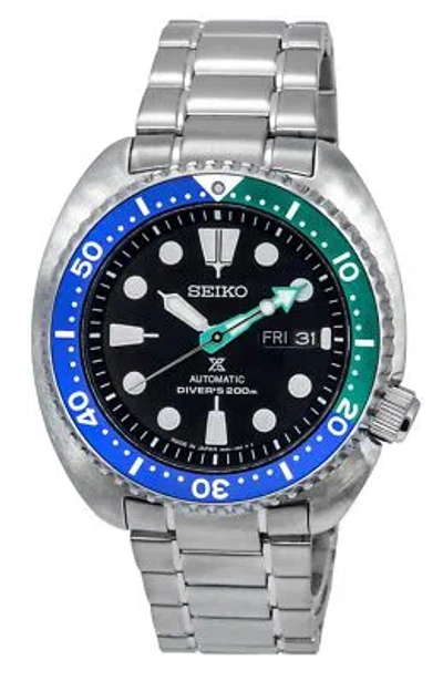 Pre-owned Seiko Prospex Sea Turtle Tropical Lagoon Special Edition Srpj35j1 Mens Watch