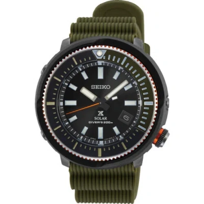 Pre-owned Seiko Prospex Sne547p1 Tuna Street Series Solar Men Watch Divers 200m Sne547