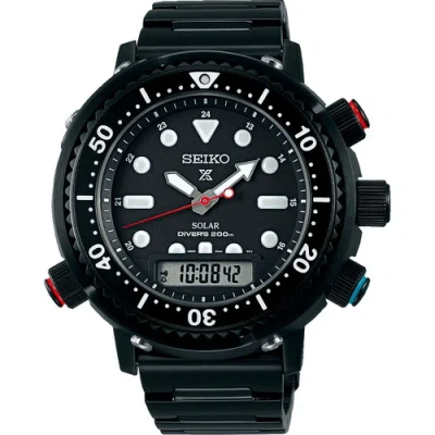 Pre-owned Seiko Prospex Snj037p1 ‘commando Arnie' Hybrid Diver's Limited 4000