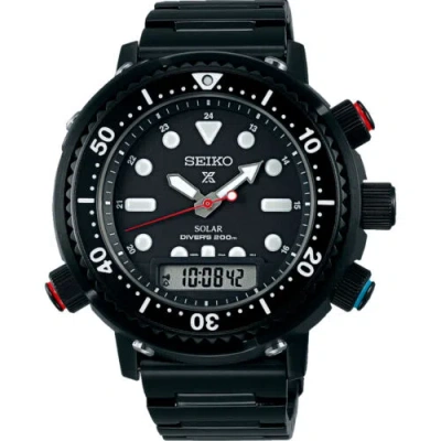Pre-owned Seiko Prospex Snj037p1 ‘commando Arnie' Hybrid Diver's Limited 4000