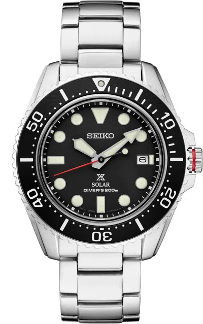 Pre-owned Seiko Prospex Solar Diver's Men's Watch