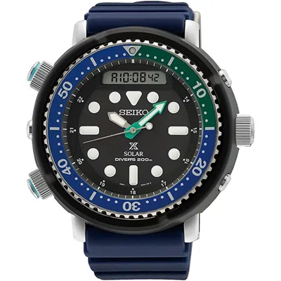 Pre-owned Seiko Prospex Solar Hybrid "arnie" Divers 200m Men's Watch Snj039