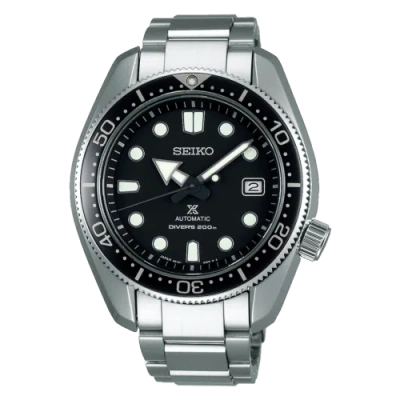 Pre-owned Seiko Prospex Spb077j1 Black Sumo Diver Mens Watch + Worldwide Warranty Us4