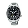 Seiko Prospex Spb383j1 Men's Automatic Gmt Diver's Watch - 1968 Re-interpretation, Black Dial, Stain