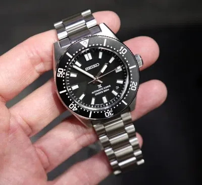 Pre-owned Seiko Prospex Spb453j1 Sea 1965 Heritage Diver Black Automatic Analog Men Watch