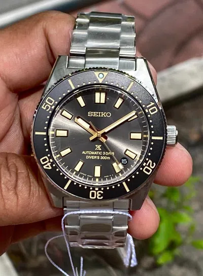 Pre-owned Seiko Prospex Spb455j1 100th Anniversary Special 1965 Heritage Diver's Watch