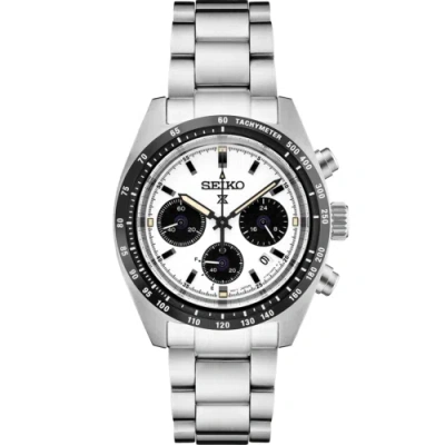 Pre-owned Seiko Prospex Speedtimer Chronograph Solar Power Men's Analog Watch Ssc813