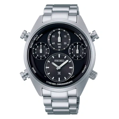 Pre-owned Seiko Prospex Speedtimer Chronograph Solar Watch Sber003 / Sfj003 Usus