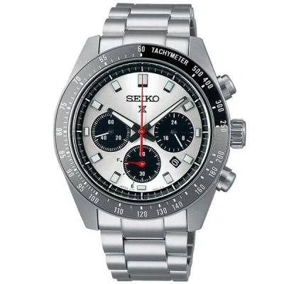 Pre-owned Seiko Prospex Speedtimer Solar Chronograph Panda Sbdl095 Men's Watch 2022 Japan
