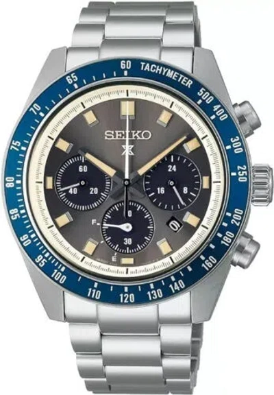 Pre-owned Seiko Prospex Speedtimer Solar Chronograph Watch Sbdl111 / Ssc939 Usus
