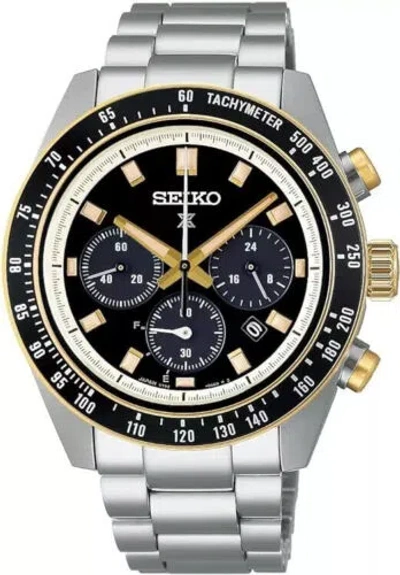 Pre-owned Seiko Prospex Speedtimer Solar Chronograph Watch Sbdl113 / Ssc941 Usus