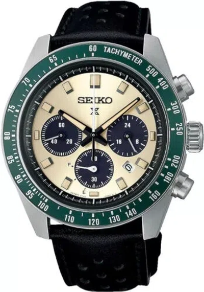 Pre-owned Seiko Prospex Speedtimer Solar Chronograph Watch Sbdl115 / Ssc943 Usus
