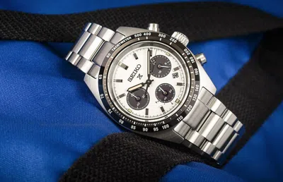 Pre-owned Seiko Prospex Speedtimer Solar Power Ssc813 (fedex 2 Day Ship)