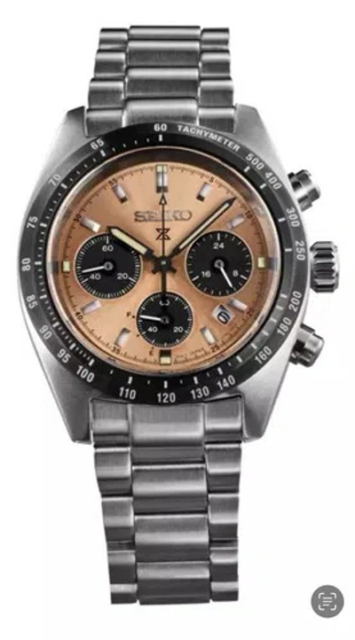 Pre-owned Seiko Prospex Speedtimer Ssc951p1 Limited Edition Solar Mens Watch Us4