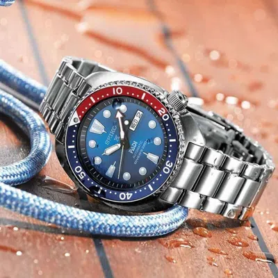 Pre-owned Seiko Prospex Srpe99k1 Padi Sea Turtle Automatic Stainless Steel Men Diver Watch