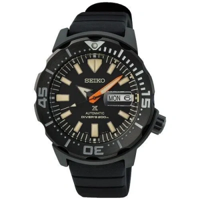 Pre-owned Seiko Prospex Srph13k1 Limited Edition Automatic Watch Black Rubber Diver 200m