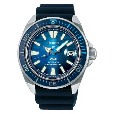 Pre-owned Seiko Prospex Srpj93 Blue Dial 20 Atm 43.8mm Automatic Special Edition Watch