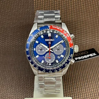 Pre-owned Seiko Prospex Ssc913p1 Speedtimer Chronograph Sapphire Solar Power Men's Watch