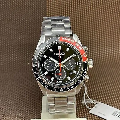 Pre-owned Seiko Prospex Ssc915p1 Speedtimer Chronograph Sapphire Solar Power Men's Watch