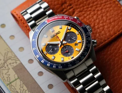 Pre-owned Seiko Prospex Ssc947p1 Speedtimer Chronograph Solar Power Sapphire Men's Watch