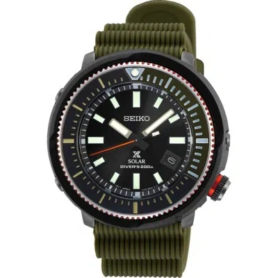Pre-owned Seiko Prospex Street Series Solar Power Men's Watch Sne547p1