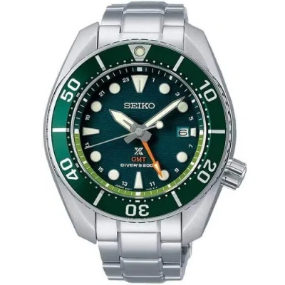 Pre-owned Seiko Prospex Sumo Sbpk001 / Sfk003 Diver Solar Gmt Men Watch Usus