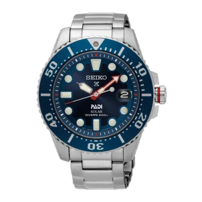 Pre-owned Seiko Prospex X Padi 200m Diver Solar Diver Watch Sne549p1 Usus