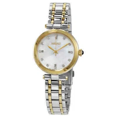 Pre-owned Seiko Quartz Diamond Ladies Watch Srz532p1