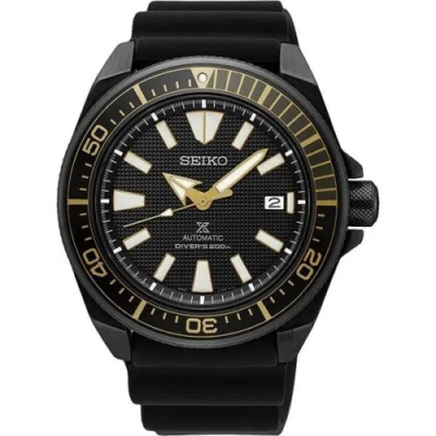 Pre-owned Seiko Samurai Black Prospex Srpb55k1 Diver 200m Men's Automatic Watch Srpb55