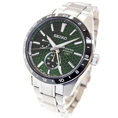 Pre-owned Seiko Sarf003 Presage Prestige Line Metal Band Men's Analog Wrist Watch