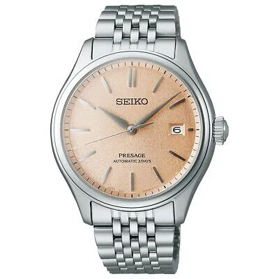 Pre-owned Seiko Sarx125 Presage Classic Series Made In Japan Limited Sale Stainless Steel